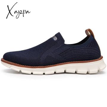Xajzpa - Men Sneakers Shoes Loafers High Quality Summer Fashion Breathable Mesh Casual Mens Trainer